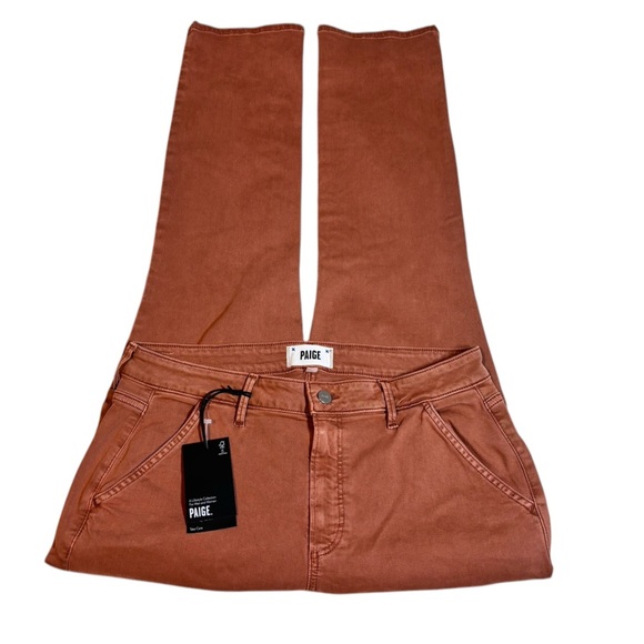 PAIGE Jolie Pants In Terracotta | Sz 31 Color | NWT | Utility Pants - Picture 1 of 10